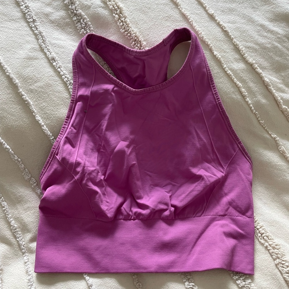 Women's Purple Pink Sports Bra Top Lululemon